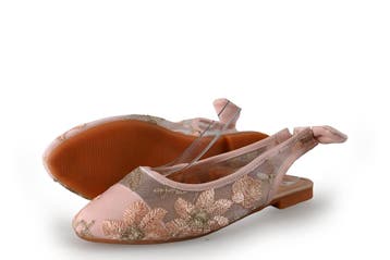 Ballerinas in maat 35 Roze, Kleding | Dames, Verzenden, Ballerina's, Zo goed als nieuw, Roze