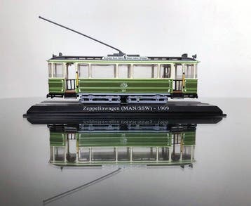 Atlas H0 - Tramway miniature (1) - Voiture zeppelin, Hobby & Loisirs créatifs, Trains miniatures | HO
