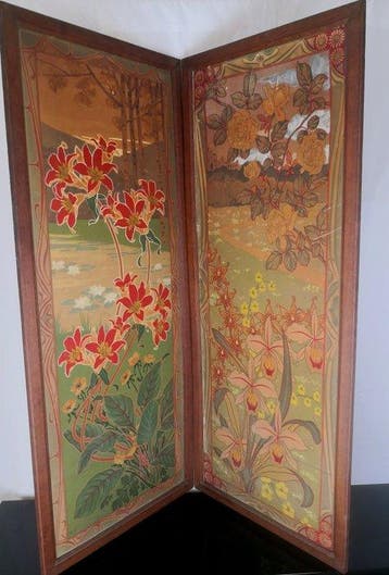 Manufacture Art Nouveau - Rare Decorative Wall Panels