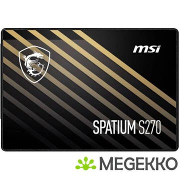 MSI Spatium S270 960GB, Computers en Software, Harde schijven, Verzenden, Nieuw
