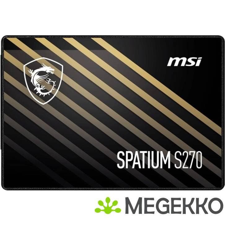 MSI Spatium S270 960GB, Computers en Software, Harde schijven, Nieuw, Verzenden