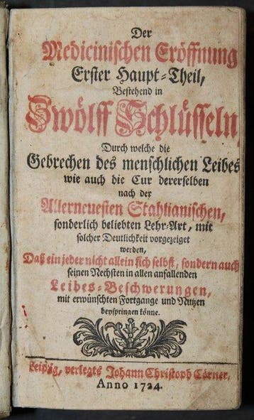 J. C. Deciderius - Der Medicinischen Eröffnung Erster