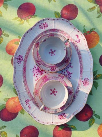Herend - Service à thé (5) - Porcelaine