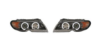 Koplampen Set CCFL Angel Eyes BMW E46 Coupe/Cabrio B3215