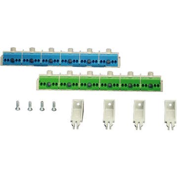 Hensel Enystar PE en N klem - 2x 8x25+32x4mm - voor 3x17 TE, Verzenden, Nieuw
