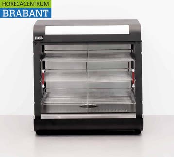 HCB Warmtevitrine Warmhoudvitrine 66 cm 230V Horeca, Ophalen of Verzenden