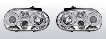 Koplampen Angel Eyes | geschikt voor Volkswagen Golf 4 1997-, Auto-onderdelen, Verzenden, Nieuw, Volkswagen