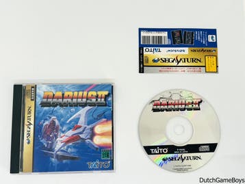 Sega Saturn - Darius II + Spine - Japan, Verzenden, Gebruikt