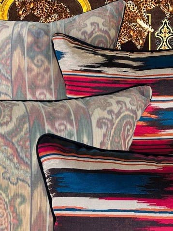 ETRO HOME - Nieuwe set van vier - Kussen