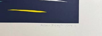Piero Dorazio (1927-2005) - Astratto - cm 70 x 100