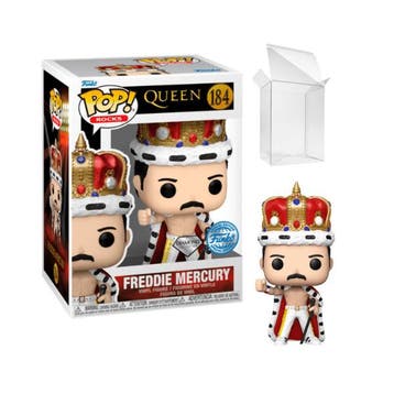 Funko Pop! Queen - Freddie Mercury #184 Diamond Edition, Verzenden, Nieuw