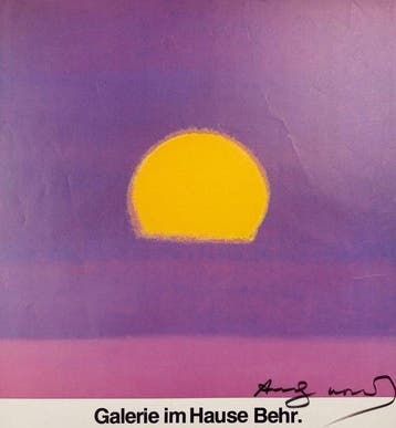 Andy Warhol (1928-1987) - Sunset