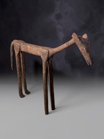Kleine ezel Dogon - Dier, van ijzer - Dogon - Mali