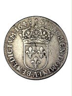France. Louis XIII (1610-1643). 1/12 Écu 1643 A (Paris)