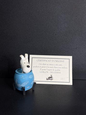Beeldje - Figurine Leblon Delienne 510 - Milou Potiche -