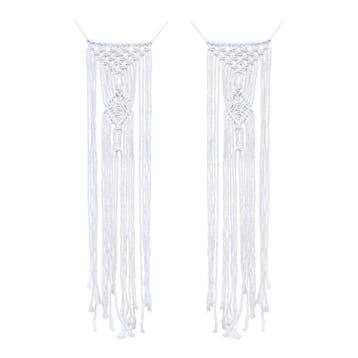 Stoeldecoratie Macrame 65cm 2st, Hobby en Vrije tijd, Verzenden, Nieuw