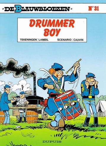 Drummer boy / De Blauwbloezen / 31 9789031413775 Lambil, Boeken, Stripverhalen, Verzenden, Gelezen, Lambil