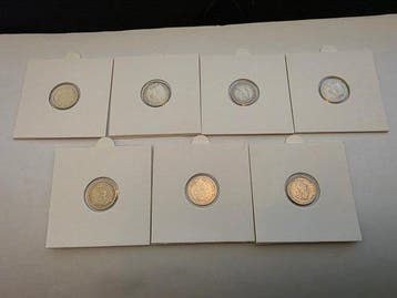 Nederland. Wilhelmina. 10 Cents 1915/1948 (Zonder, Timbres & Monnaies