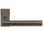 Deurklink Evi op rechthoekig rozet brons, Nieuw