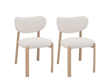 2dekans | Criks Design Vika Eetkamerstoel - 2 stuks -, Ophalen of Verzenden, Nieuw