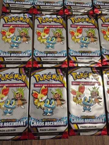 Pokémon - 20 Booster pack - Chaos Ascendant - EX