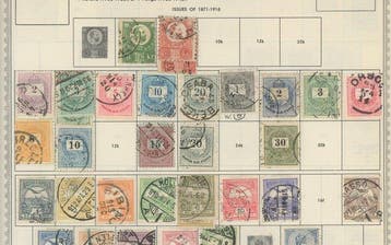 Hongarije 1871 - Hongarije / Franse bezetting / Debreczin -, Gestempeld