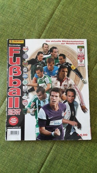 2010/11 Panini Fussball Austria 2010-11 Original edition - 1, Verzamelen, Stickers