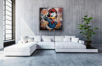 ERIC BRUMETTE - DJ DONALD SAVED MY LIFE - Toile L - LIMITED