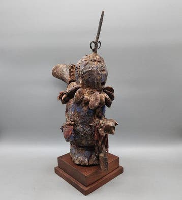 Statue nfon - sculptuur - Vaudou - Benin (Zonder, Antiquités & Art