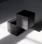 Pol Quadens - Table basse - Acier - Side cubes