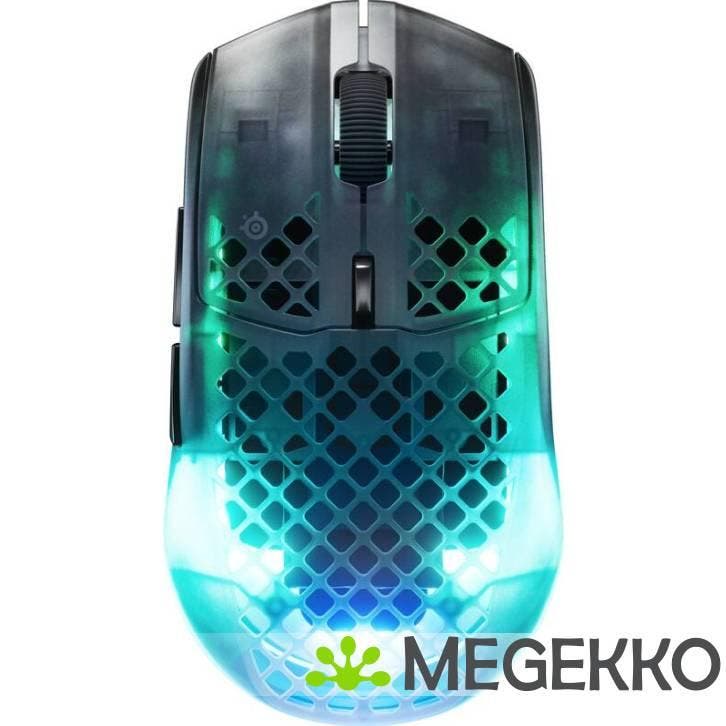 Steelseries Aerox 3 WL Gen 2 Shadow Draadloze Gaming muis, Computers en Software, Muizen, Nieuw, Verzenden