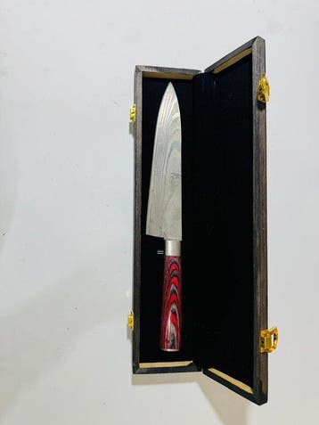 Hekito - Keukenmes - Carving knife - Exclusief vintage
