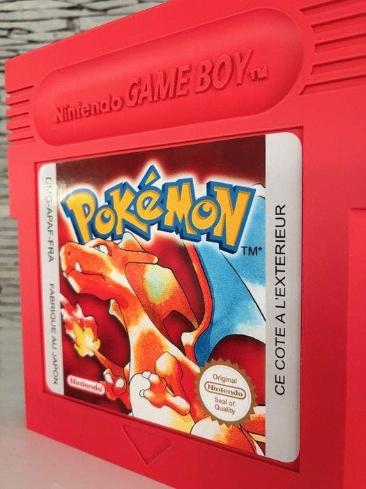 L.M ARTS - Game Boy Pokémon red XXL, Antiquités & Art, Art | Objets design