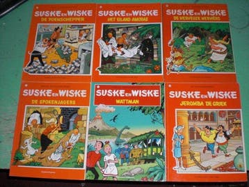 Suske en Wiske in de range 67 t/m 147 - Bijna opeenvolgende