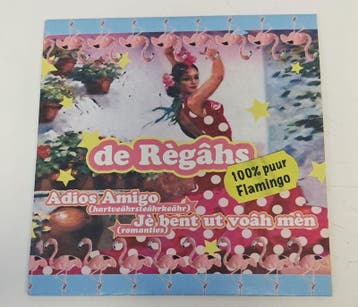 De Règâhs – Adios Amigo / Jè Bent Ut Voâh Mèn CD Single (Ges, Cd's en Dvd's, Verzenden, Nieuw in verpakking