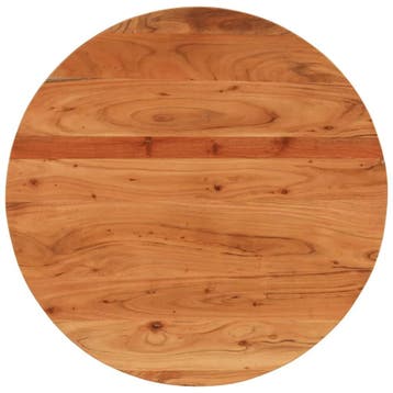 Massief houten tafelblad 80cm | Tweede kansje | OP = OP, 50 tot 100 cm, Verzenden, Rond, 50 tot 100 cm