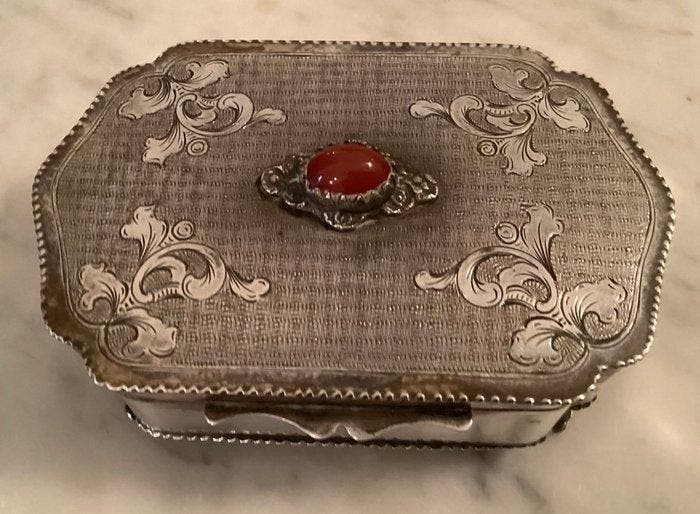 Boîte à bijoux - Argent 800 - Sans réserve, Antiquités & Art, Antiquités | Argent & Or