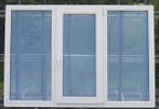 pvc ram , chassis , venster 186 x 129 creme ral 9001, Doe-het-zelf en Bouw, Kunststof, Gebruikt, Raamkozijn, Ophalen of Verzenden