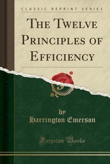 The Twelve Principles of Efficiency (Classic Reprint), Verzenden, Harrington Emerson