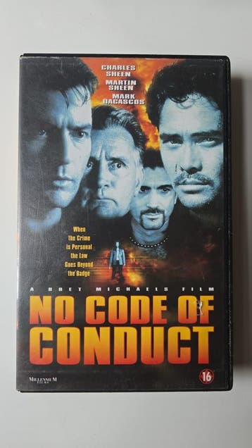 NO CODE OF CONDUCT (EX RENTAL) (VHS), Cd's en Dvd's, VHS | Film, Gebruikt