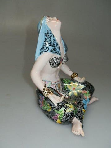 Vincenzo Bertolotti - Figurine - Odalisca in fase di
