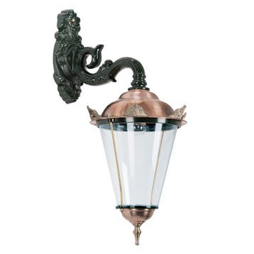Buitenverlichting wand rond Wandlamp Volendam 3 Hang L Met K, Verzenden