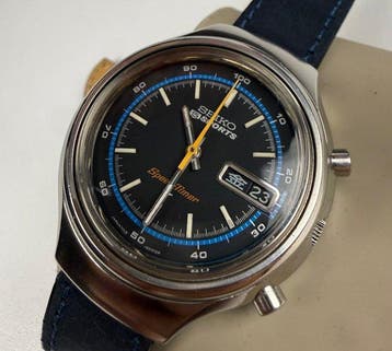 Seiko - 5 Sports Speed-Timer - Sans prix de réserve -