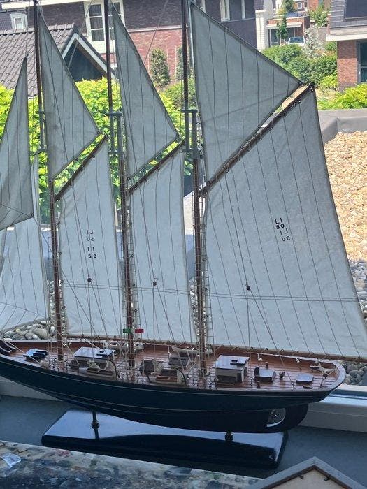 Maritieme objecten - Marco Polo LI 50 - Hout, Katoen- Marco, Antiquités & Art, Curiosités & Brocante