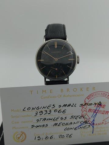 Longines - Longines Small Second – Vintage Military Style -