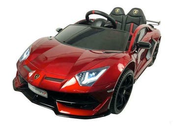 Lamborghini Aventador SVJ, 12 volt elektrische kinderauto, Ophalen of Verzenden, Nieuw, Afstandsbediening
