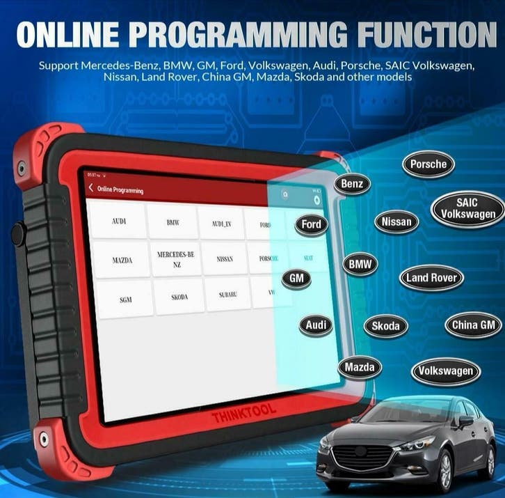 Thinktool universeel diagnose tablet coderen programmeren, Autos : Divers, Outils de voiture, Envoi