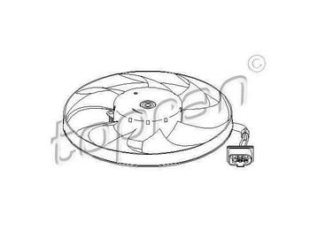 KOELVENTILATOR VOLKSWAGEN POLO SEAT IBIZA SKODA FABIA, Ophalen of Verzenden