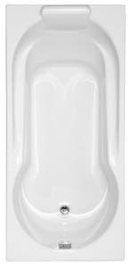 Sanifun Allibert Essina inbouw ligbad met douchezone 1600 x, Nieuw