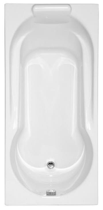 Sanifun Allibert Essina inbouw ligbad met douchezone 1600 x, Nieuw